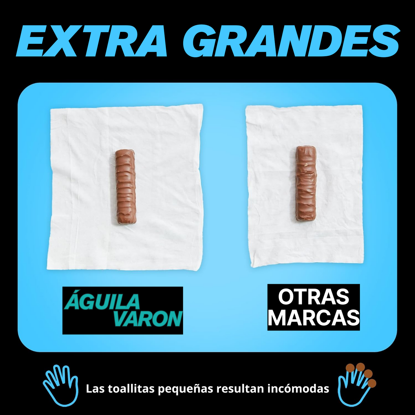 Toallitas Húmedas – Extra Grandes, Biodegradables y para Hombre