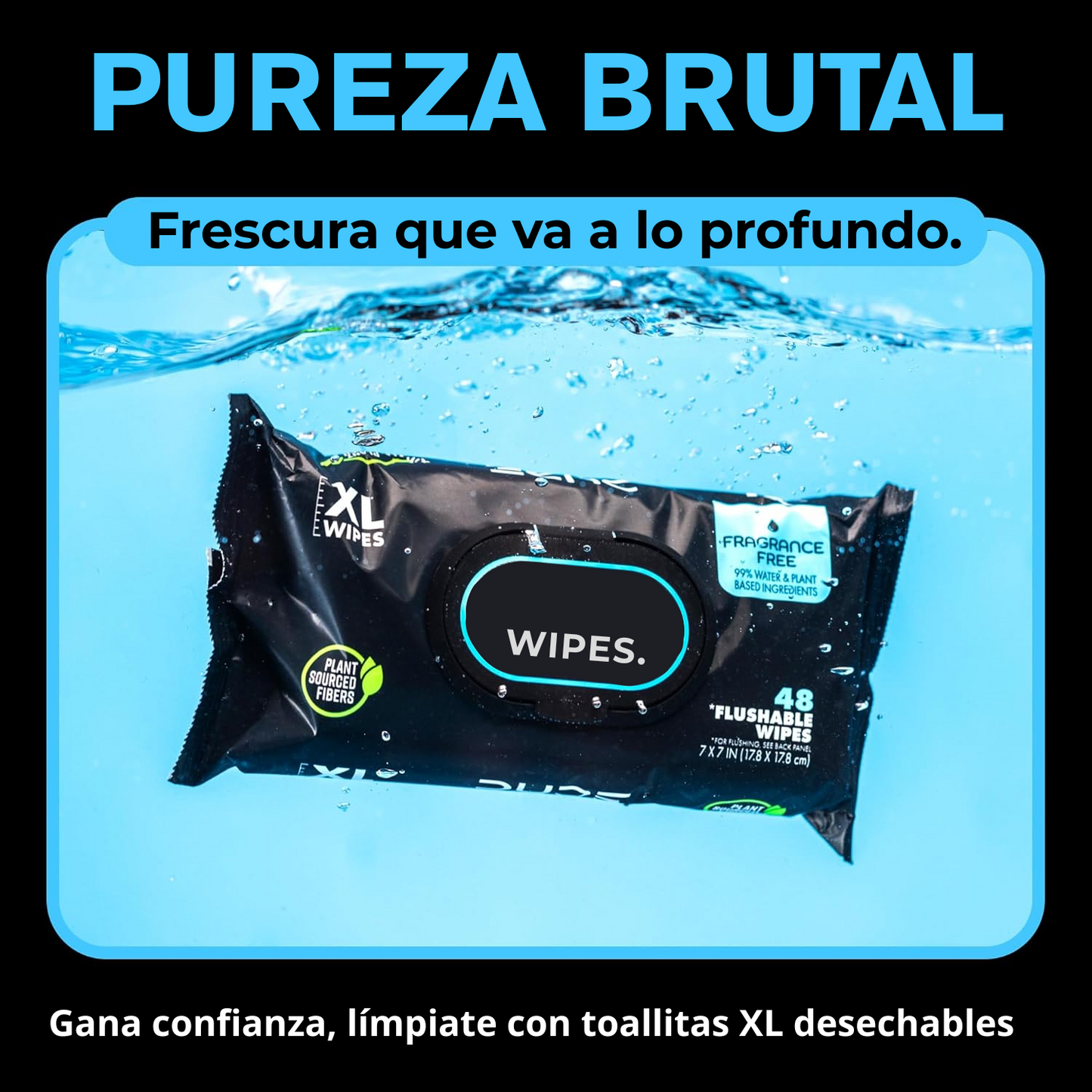 Toallitas Húmedas – Extra Grandes, Biodegradables y para Hombre